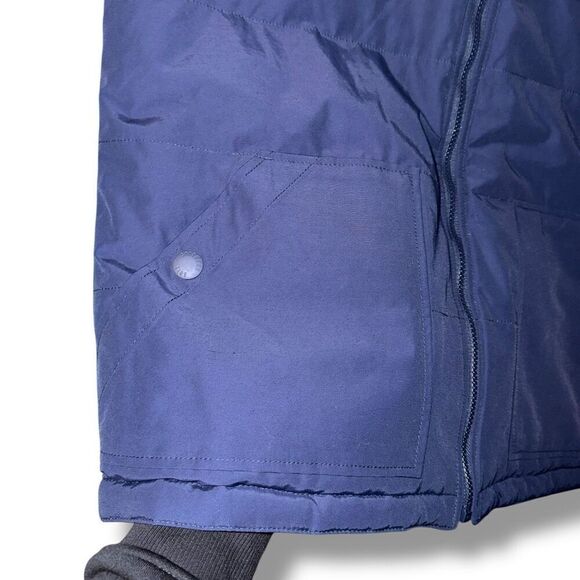 Southern Tide Navy Blue & Yellow Reversible Gilet Vest Size M - Picture 6 of 12